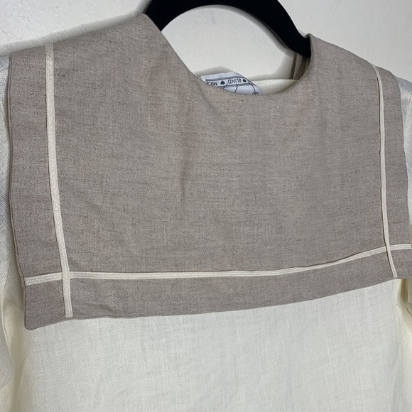 T4 Three Blind Mice boys sailor top neutral colors nautical theme Linen - Picture 5 of 11